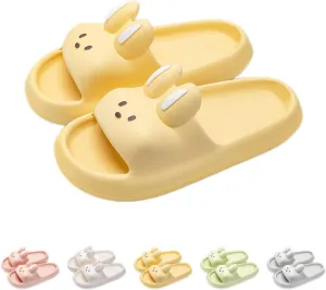 Bunny Slippers - Women's Lovely Summer Indoor Home Non-slip Thick Sole Couple Slippers