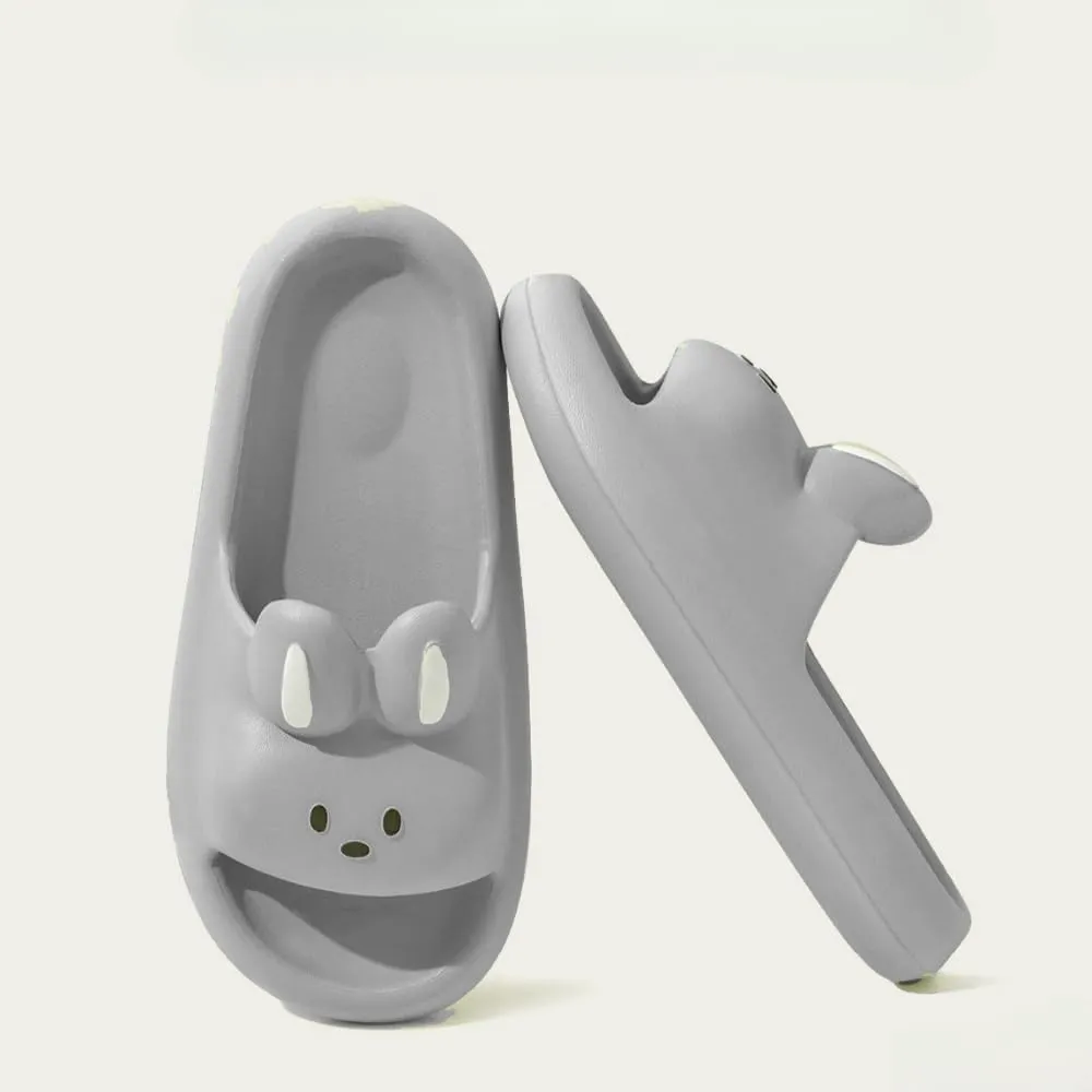 Bunny Slippers - Women's Lovely Summer Indoor Home Non-slip Thick Sole Couple Slippers