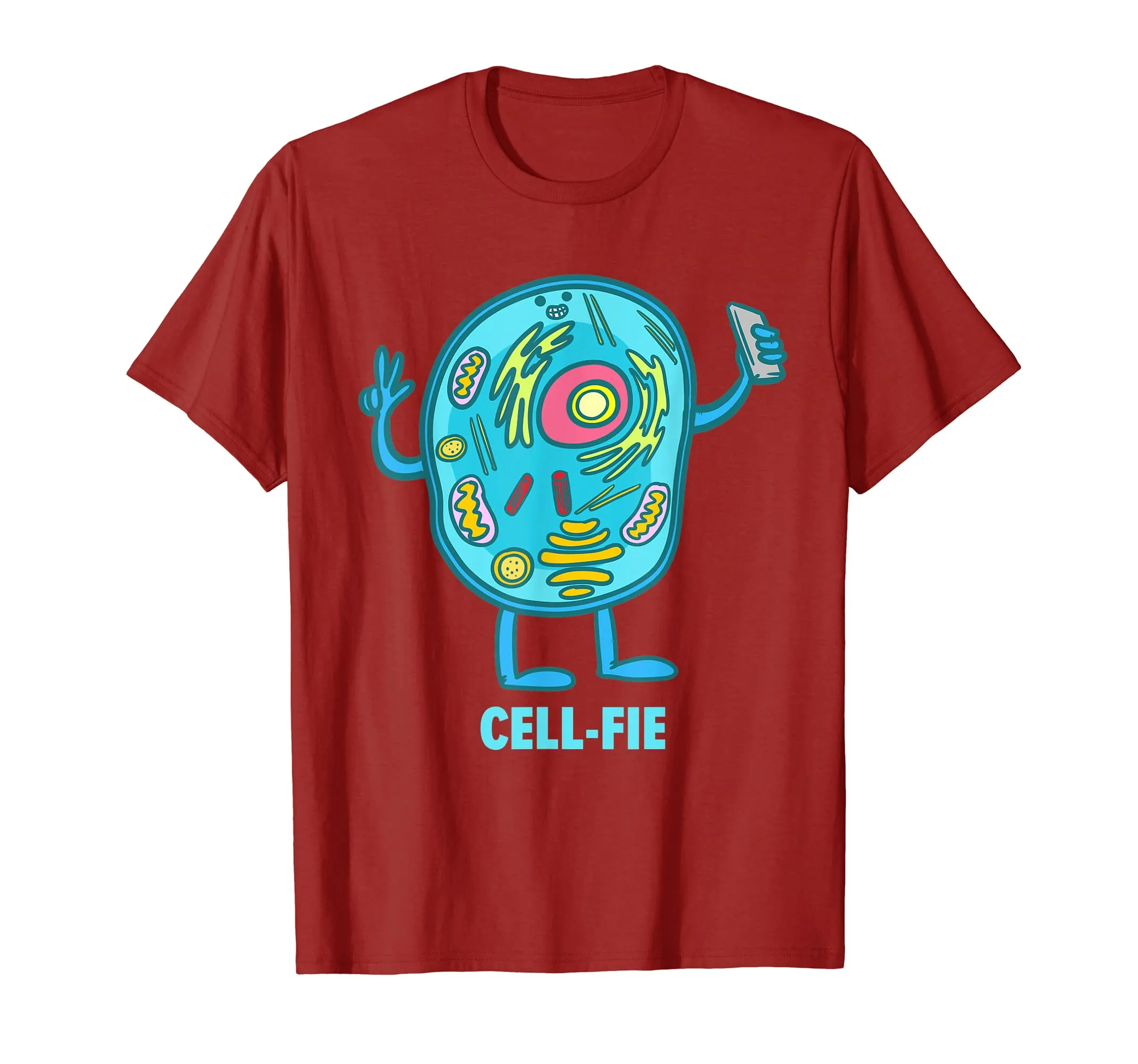 Cell-Fie Funny Pun Science Chemistry Cell Selfie Shirt Gift