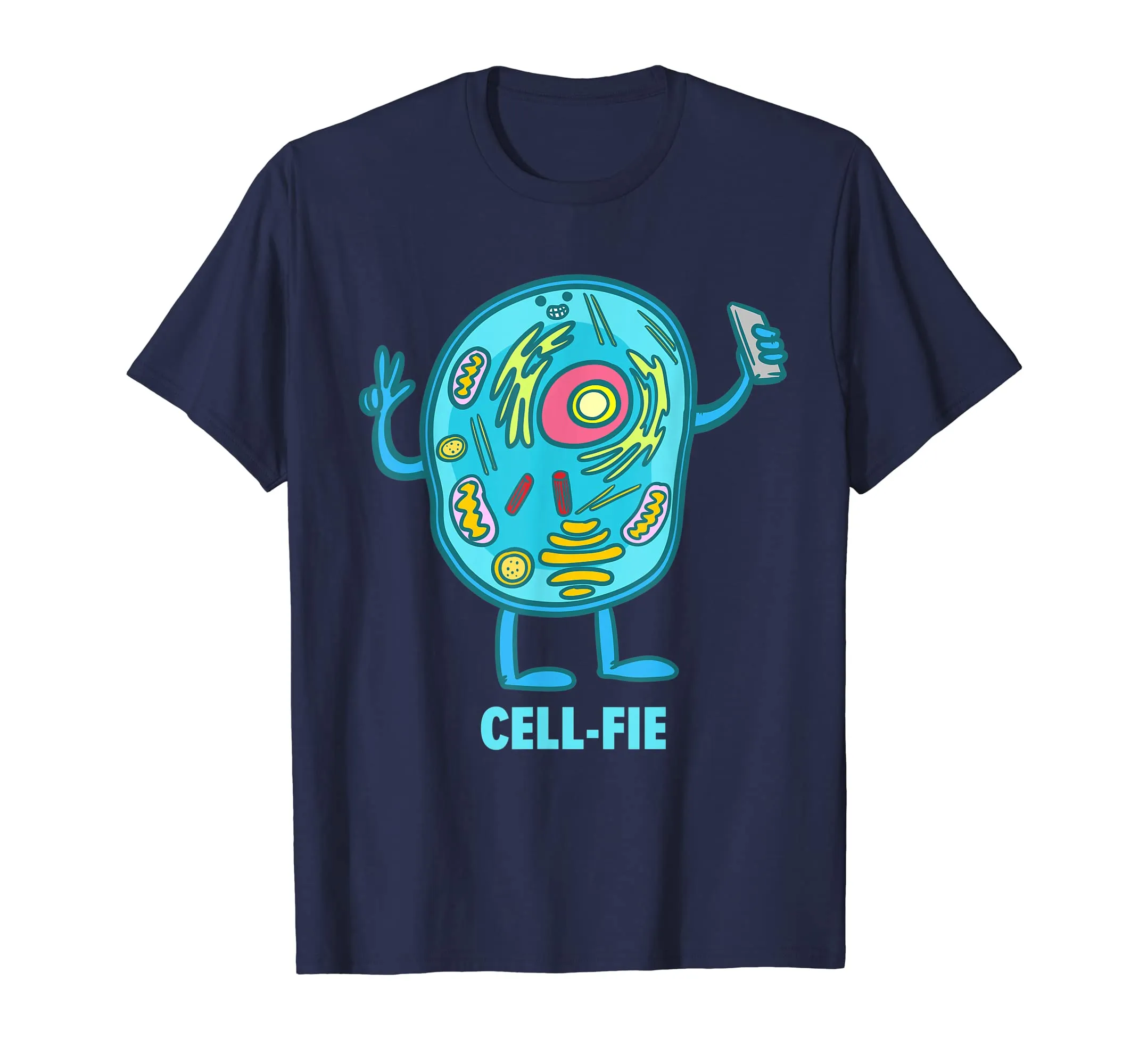 Cell-Fie Funny Pun Science Chemistry Cell Selfie Shirt Gift
