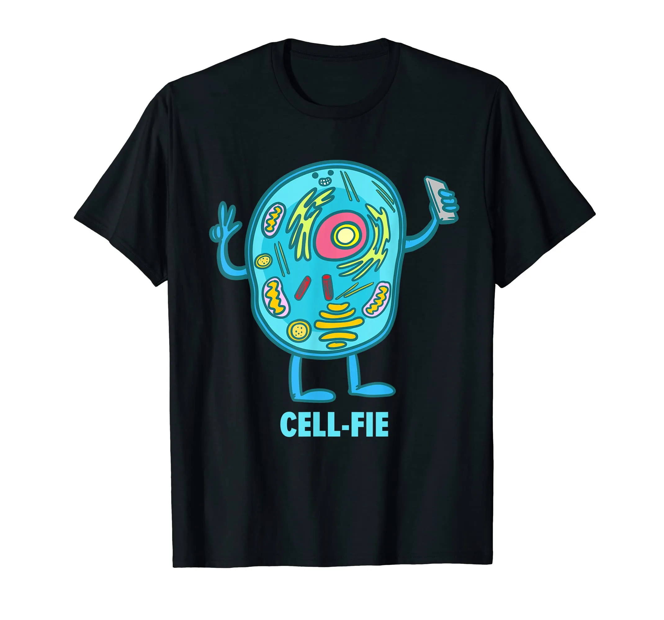 Cell-Fie Funny Pun Science Chemistry Cell Selfie Shirt Gift