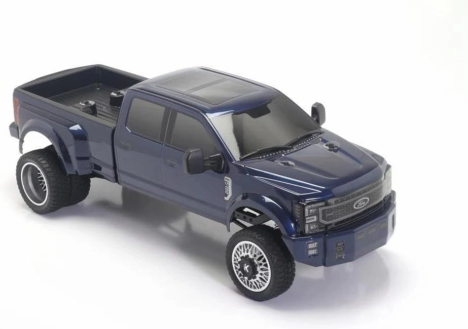 CEN Racing 1/10 RC Crawler - F-450 SD KG1 Wheel Edition 4WD RTR Truck, All-Terrain, Water-Proof, Axial SCX10 for RC Hobbyists, Blue Galaxy