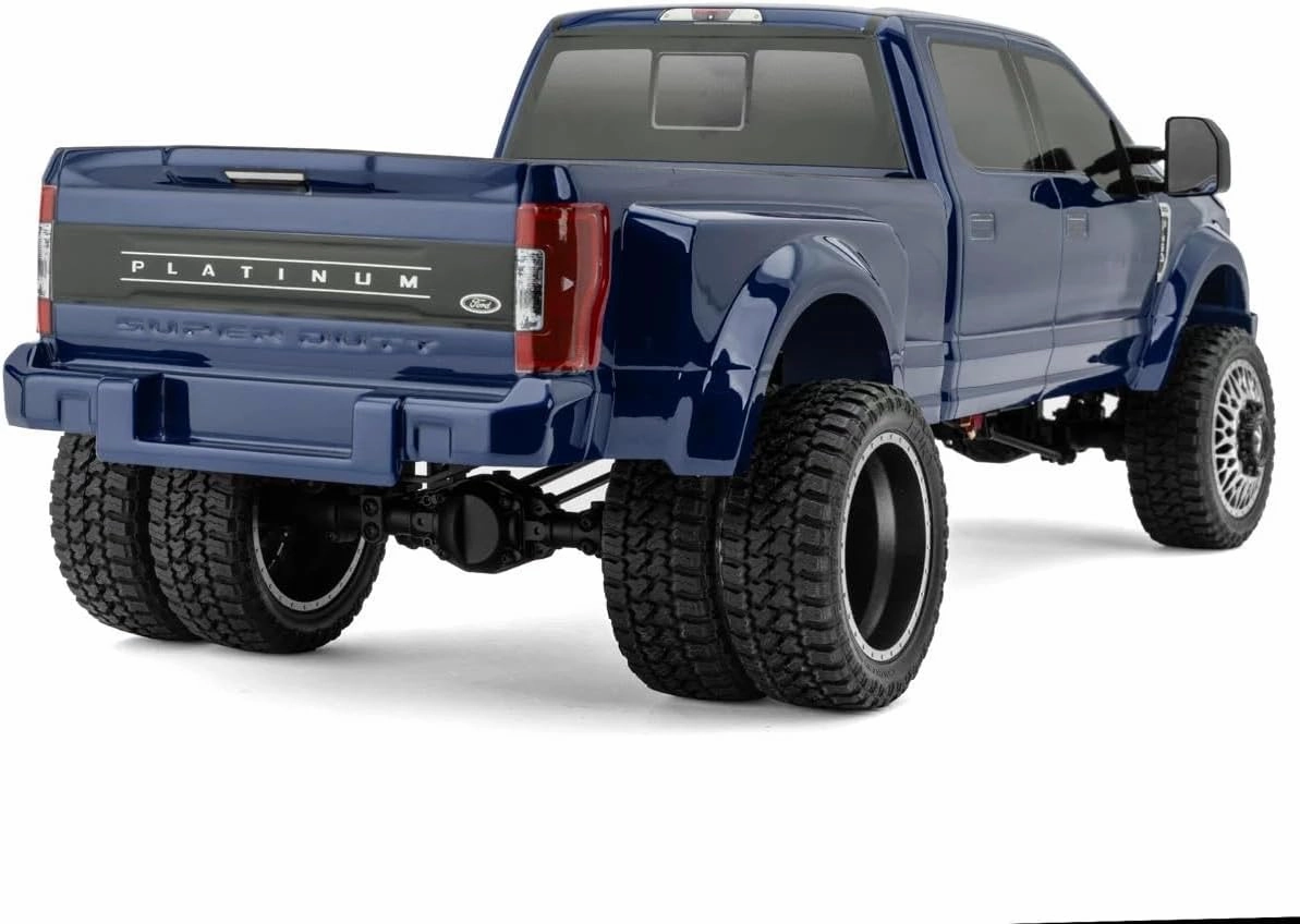 CEN Racing 1/10 RC Crawler - F-450 SD KG1 Wheel Edition 4WD RTR Truck, All-Terrain, Water-Proof, Axial SCX10 for RC Hobbyists, Blue Galaxy