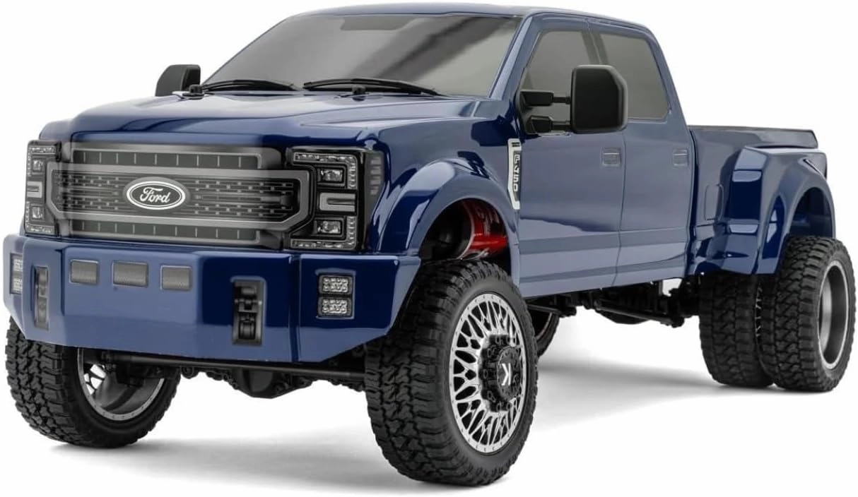 CEN Racing 1/10 RC Crawler - F-450 SD KG1 Wheel Edition 4WD RTR Truck, All-Terrain, Water-Proof, Axial SCX10 for RC Hobbyists, Blue Galaxy