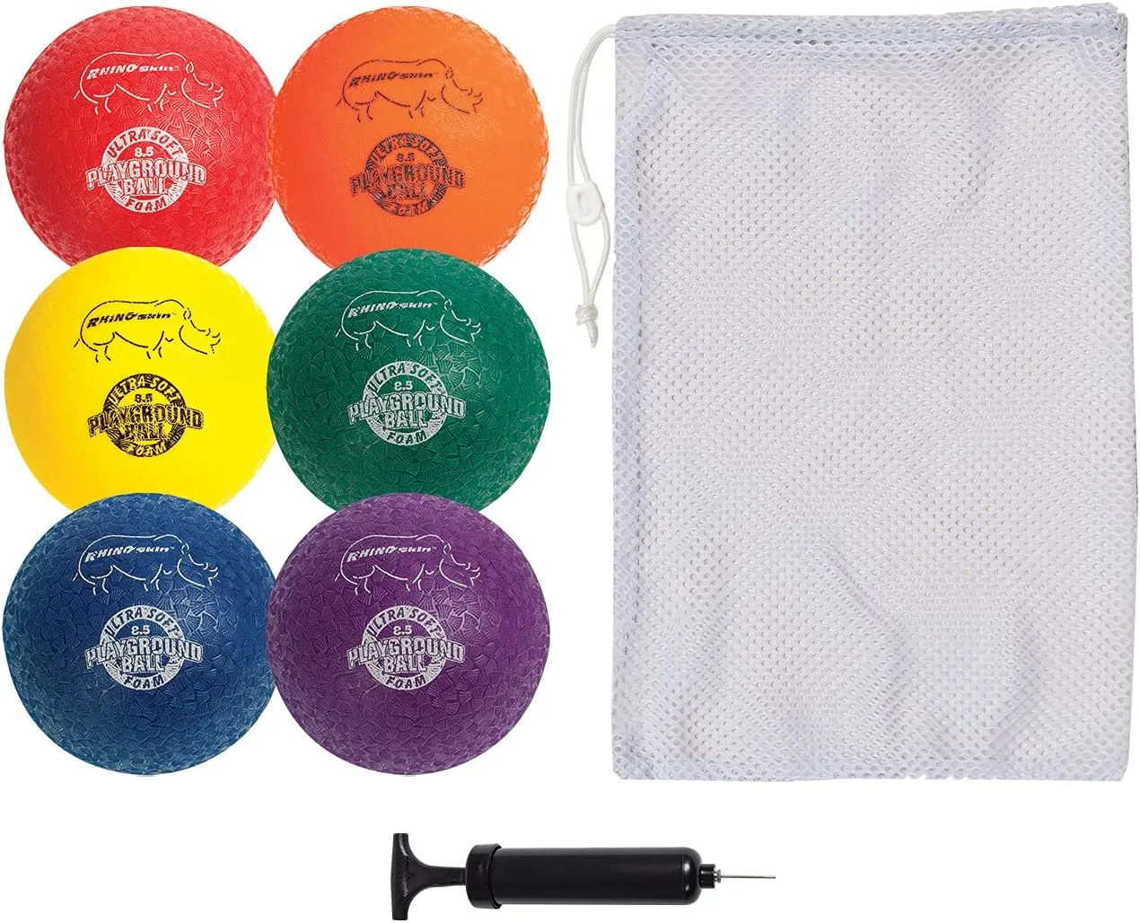 Champion Sports Rhino Skin Soft Inflateable Playground Ball Set