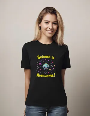 Cheerful Atom Science Art | Classic T-Shirt (Unisex)