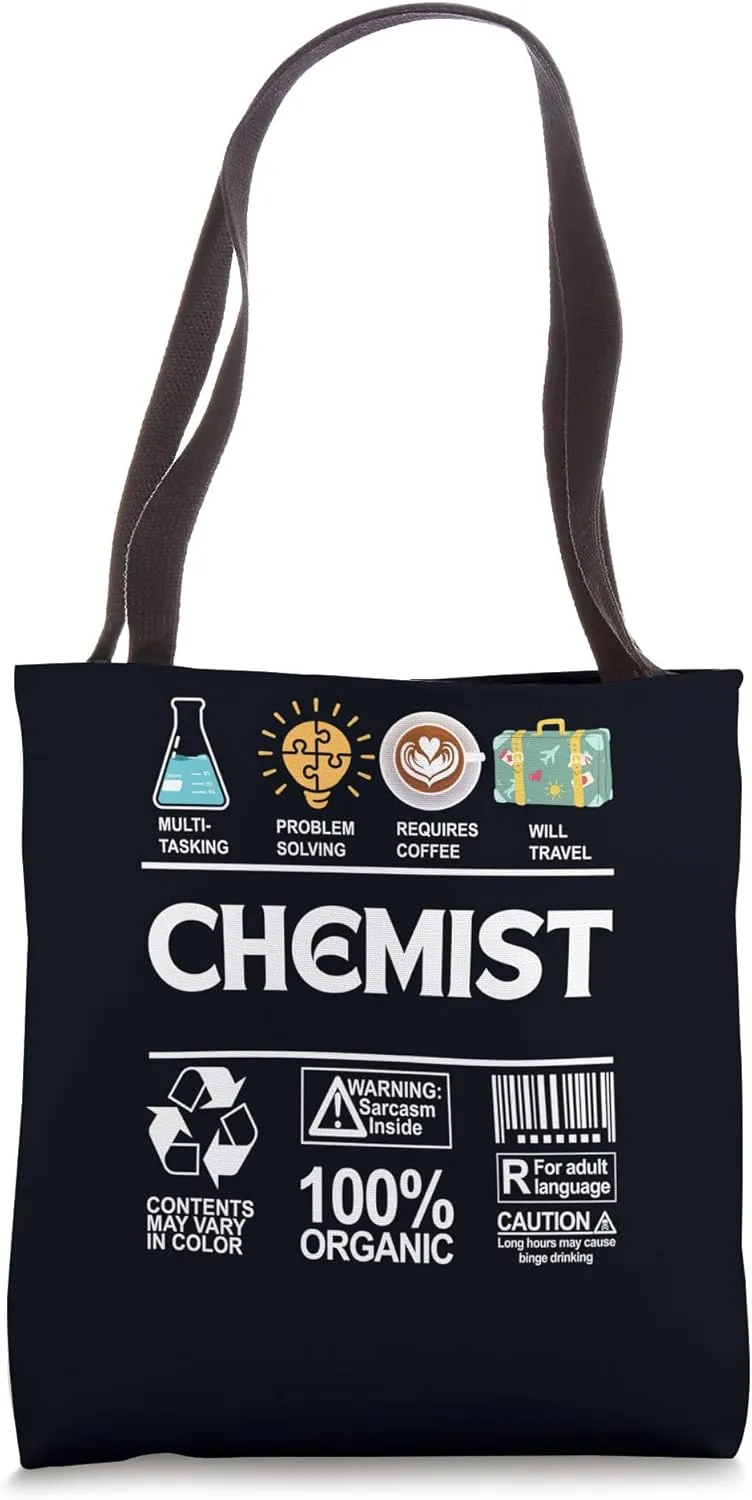 Chemist Job Profession Definition Skills Coffee Travel Tote Bag