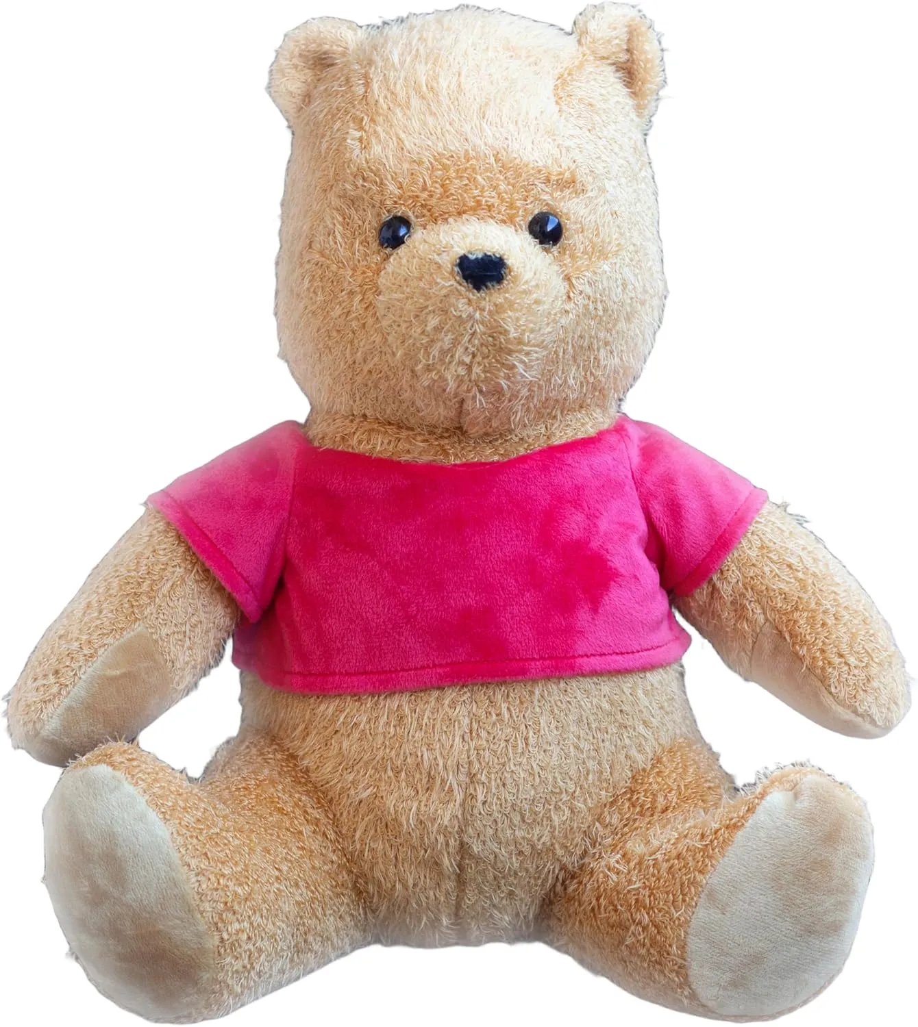 Christopher Robin Bear Pooh Plush Doll Toy, Brown