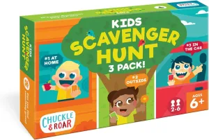 Chuckle & Roar Scavenger Hunt for Family Game Night