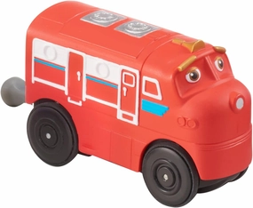 Chuggington EU890401 Touch and Go Wilson | Single Pack | Motorised Train, Battery Powered | 3.75 inch Scale | Ages 3 & Up, Red