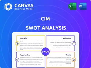 CIM SWOT ANALYSIS