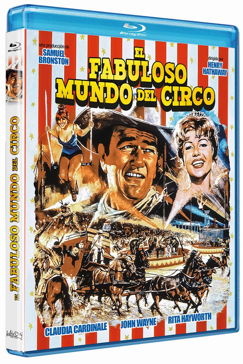 Circus World (1964) ( El fabuloso mundo del circo (The Magnificent Showman) ) [ Blu-Ray, Reg.A/B/C Import - Spain ]