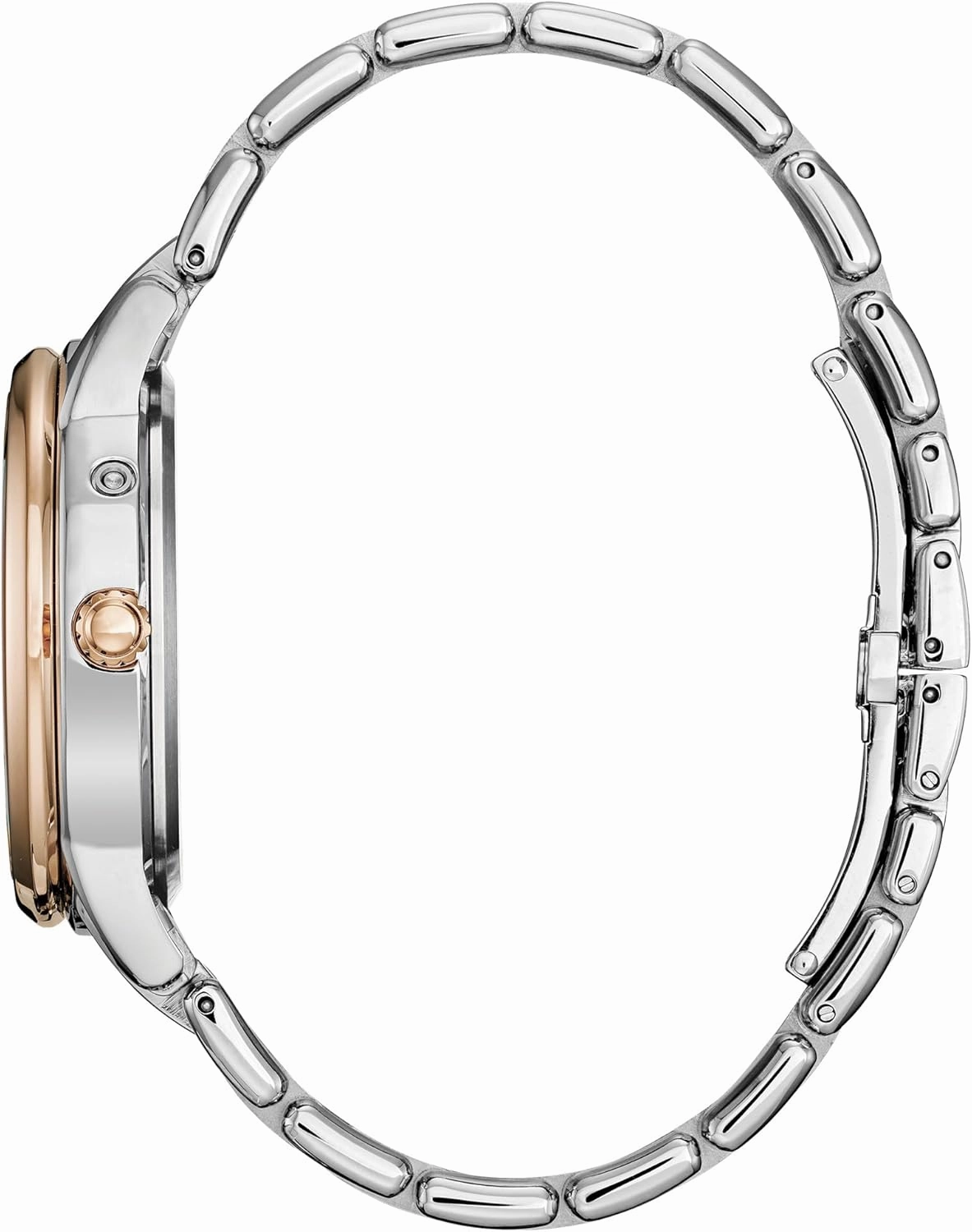 Citizen Women's Eco-Drive Calendrier, Moon Phase Diamond Accents Dial, Stainless Case and Bracelet Watch, Month/Day/Date
