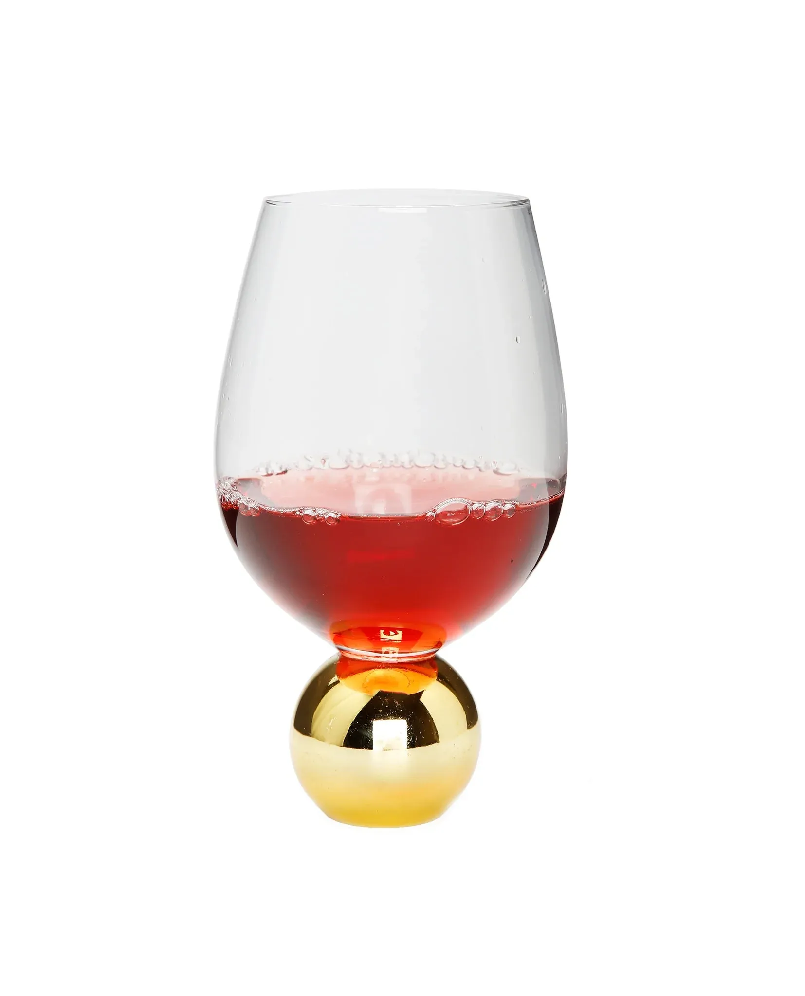 Classic Touch Gold Wine Glasses 6pc