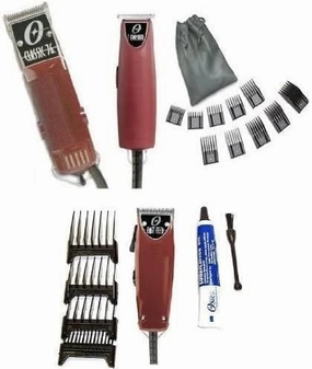Classic 76 Hair Clipper Fast Feed T-Finisher 10 Piece Comb Set Complete Package Made in USA