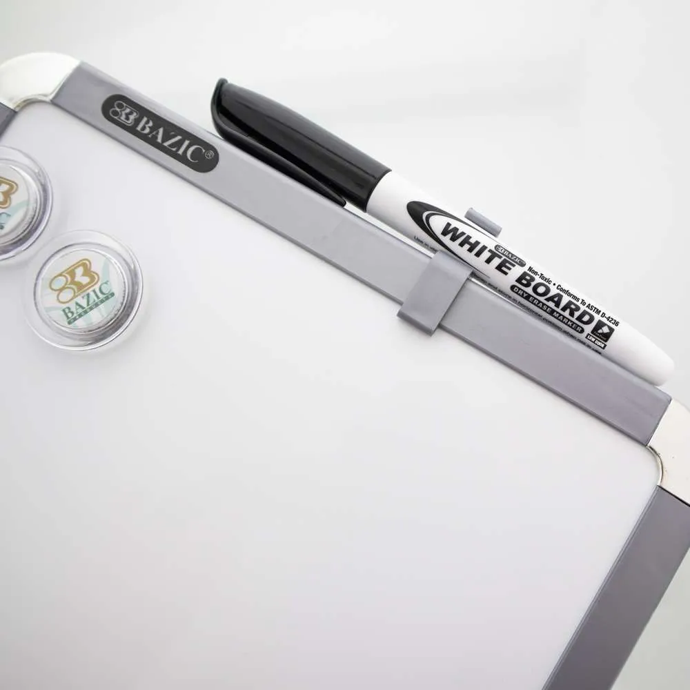 CLASSIQUE Magnetic Dry Erase Board 11" X 17" w/ Marker & Magnets