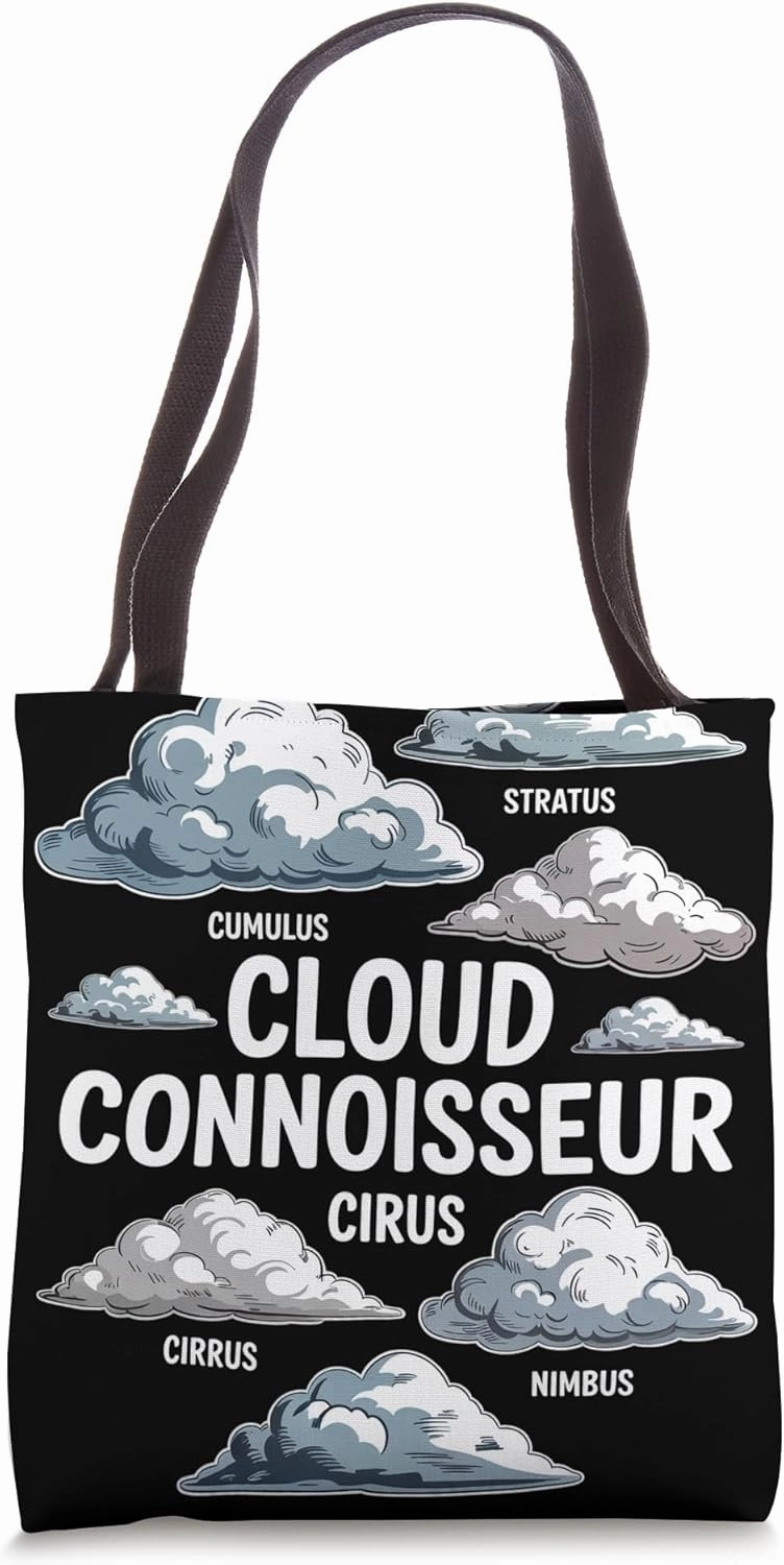 Cloud Connoisseur Meteorologist Tote Bag