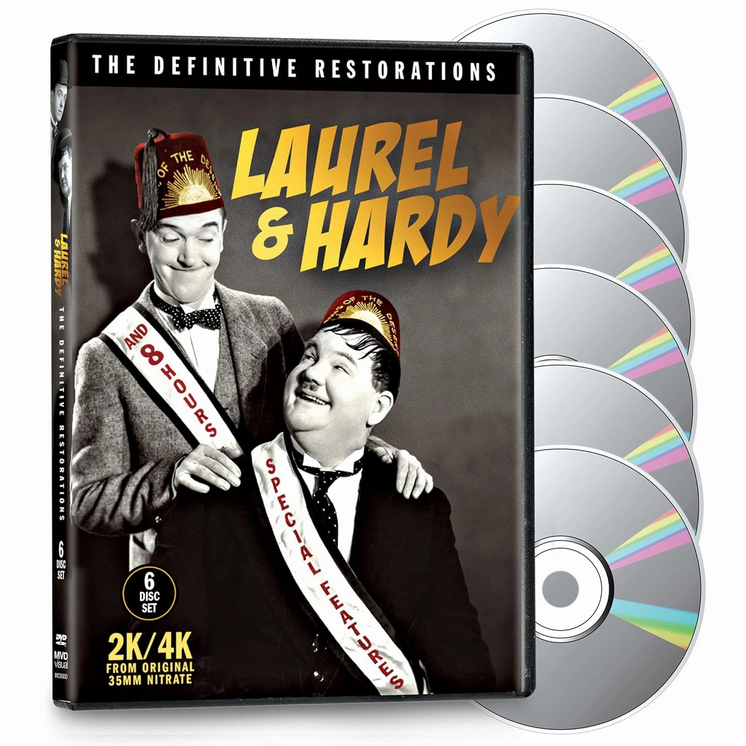 Collections Etc Laurel and Hardy 6-DVD Set