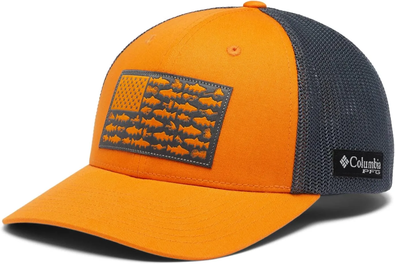 Columbia PFG Fish Flag Mesh Ball Cap-High