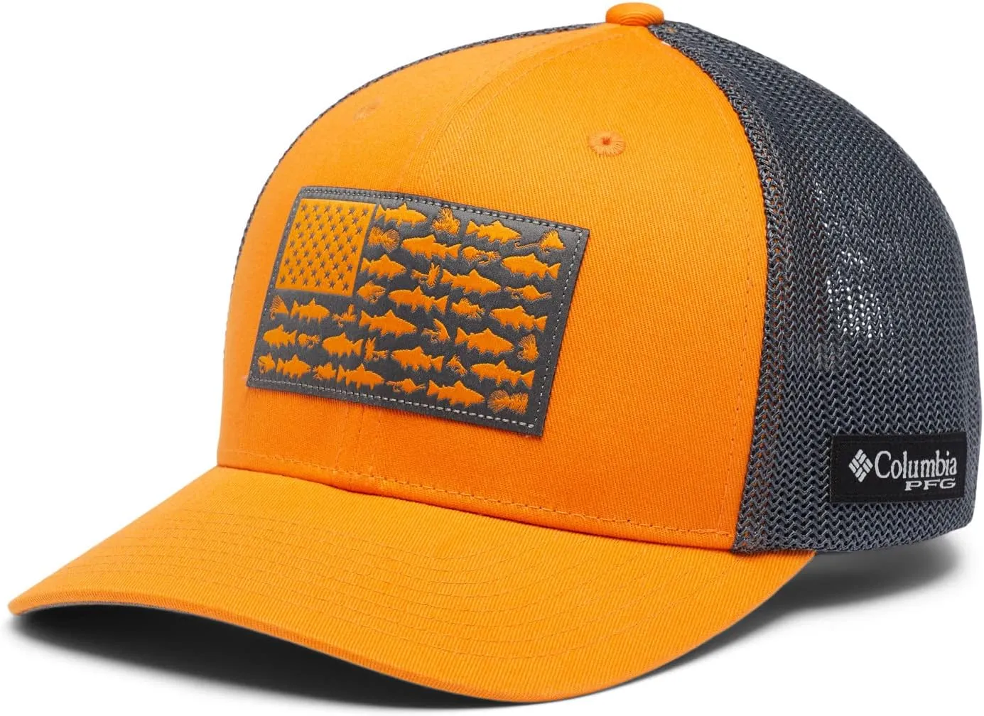 Columbia PFG Fish Flag Mesh Ball Cap-High