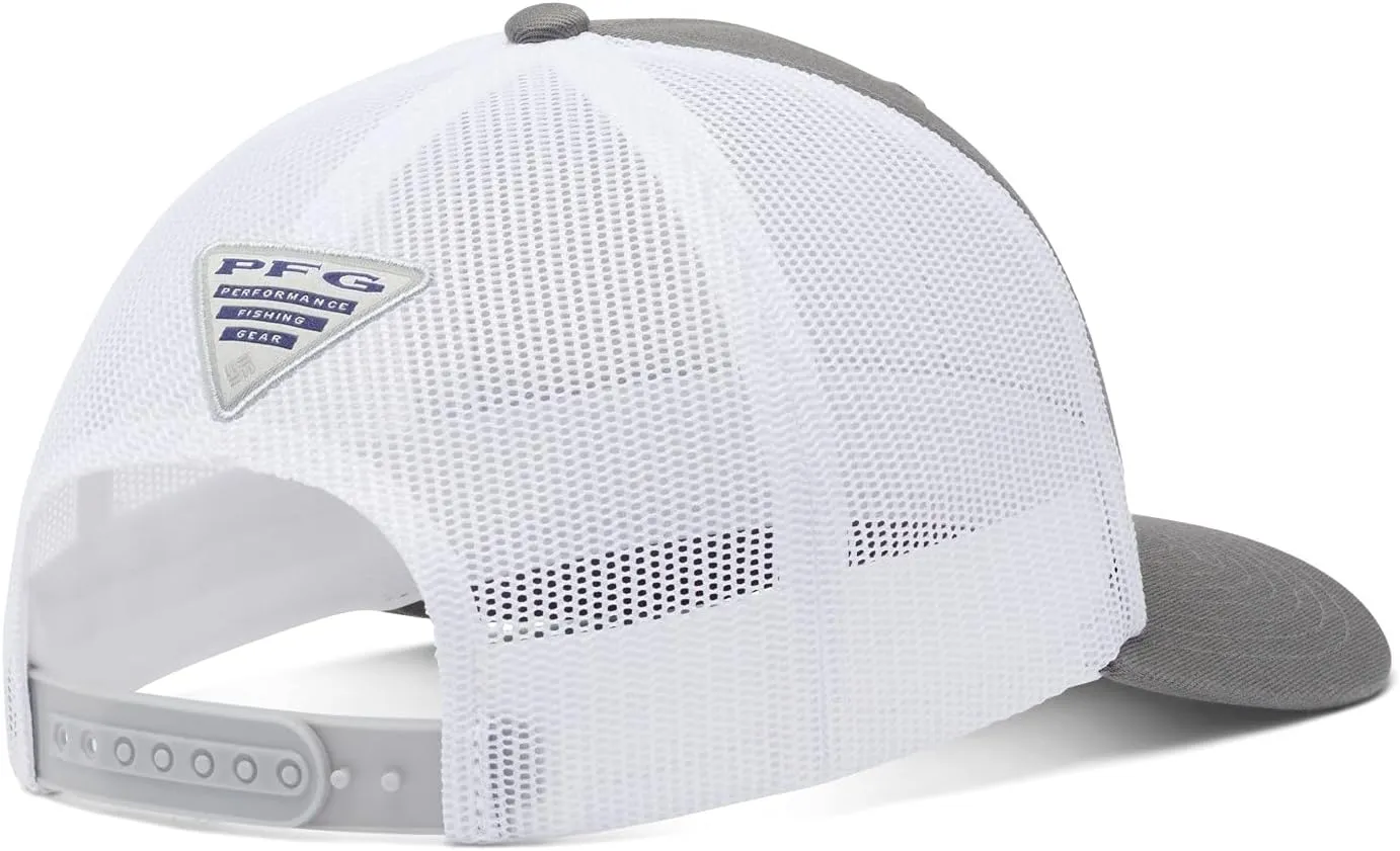 Columbia Unisex-Adult Pfg Fish Flag Mesh Snap Back