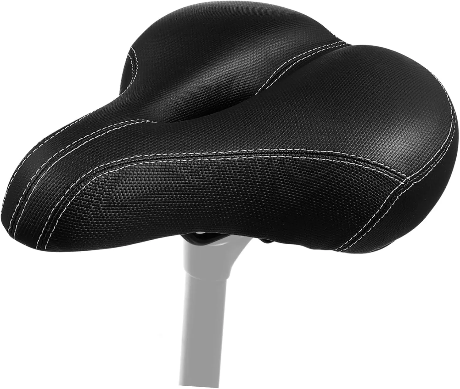 Comfortable Cycle Seat Cushion Durable Bike Seat Padded with Shock Absorption for Mountain Road Biking Easy Installation Versatile Fit