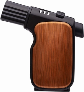 Commercial Multi-Function Cigar Lighter Portable Free-Angle Upside Down Pressing Zinc Alloy Straight Into Blue Flame Lightweight Portable