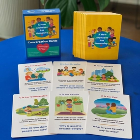 Conversation Cards for Kids | Engaging Learning Activities Preschool, Homeschool, Mindfulness| Develops Empathy, Communication Skills, Connection Building