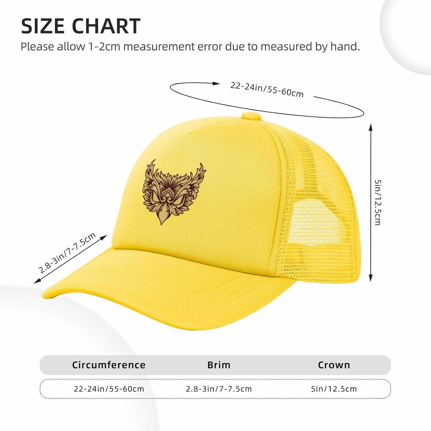 Cool Eagle Eye Baseball Cap for Men Women Adjustable Mesh Trucker Hat Golf Ball Caps
