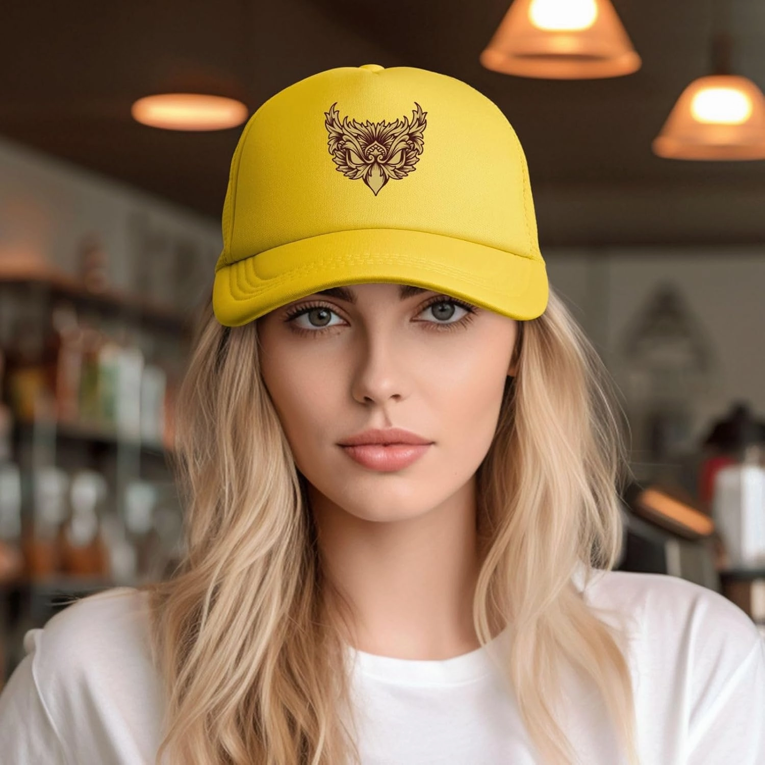 Cool Eagle Eye Baseball Cap for Men Women Adjustable Mesh Trucker Hat Golf Ball Caps