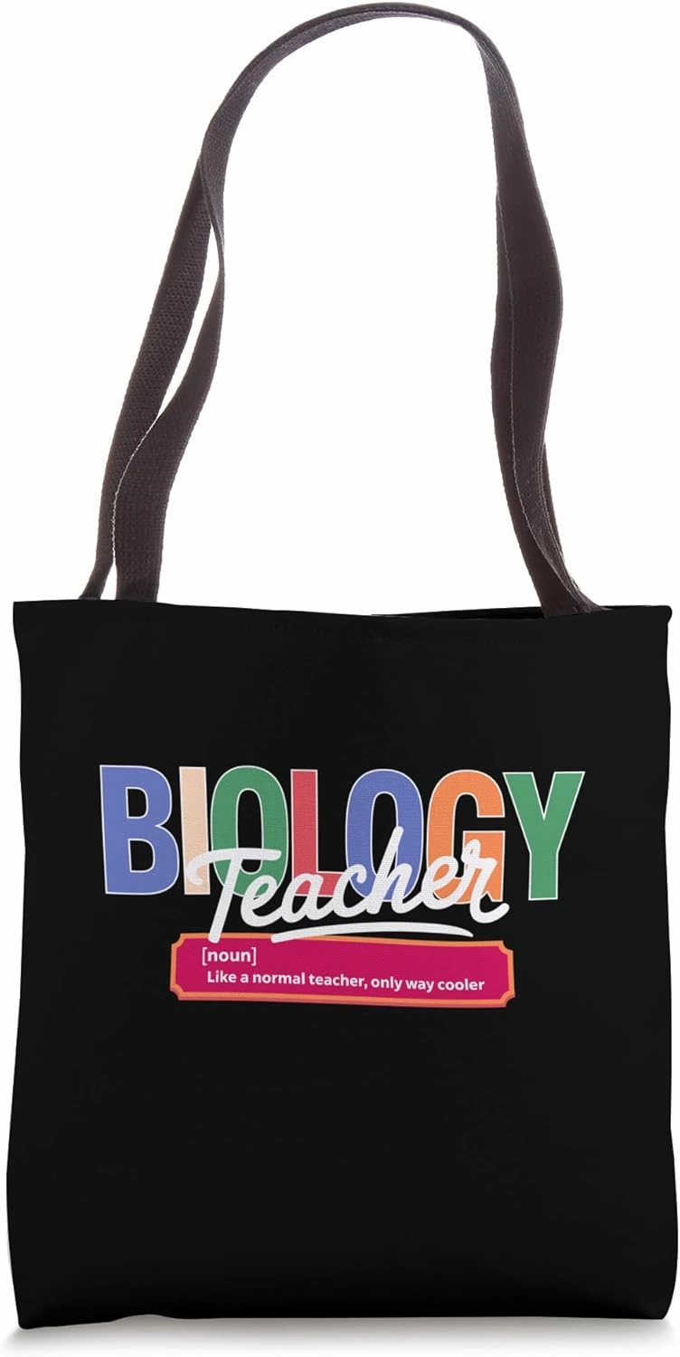 Cool Science Apparel for Biology Teachers and Science Lovers Tote Bag