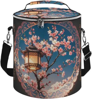 Cooler Backpack for Men Women Insulated Leakproof Waterproof Cooler Backpack Lantern Round Gorgeous Pattern Cooler Bag Large Capacity Lightweight Backpack Cooler for Travel Camping Beach Ice Chest