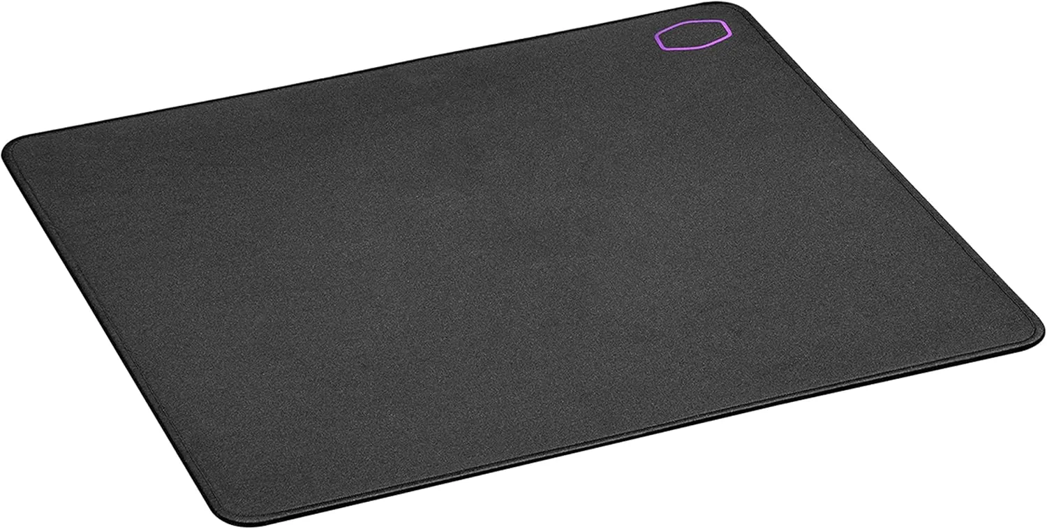 Cooler Master MP511 L Gaming Mouse Pad - Premium Mat Optimised for Accuracy with Durable Cordura Fabric, Splash-Resistant Surface, Anti-Fray Stitching, Black - 450 x 400 x 3mm