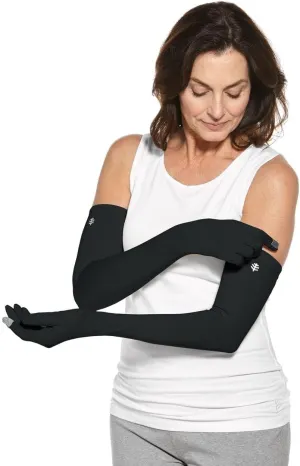 Coolibar UPF 50  Men's Women's Culebra UV Long Sun Gloves - Sun Protective