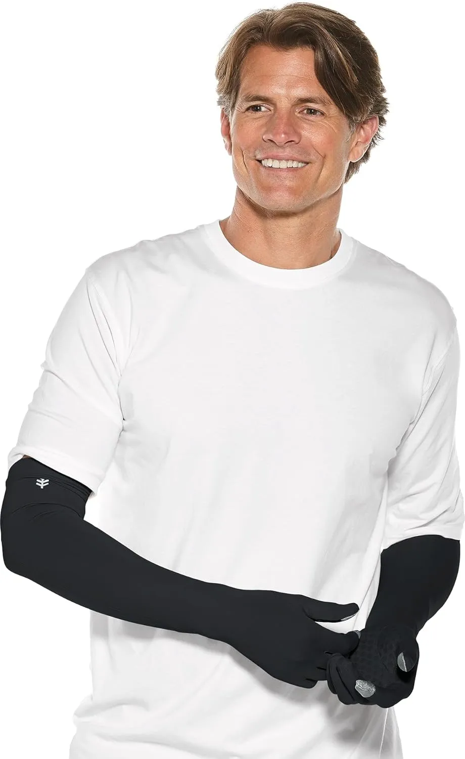 Coolibar UPF 50  Men's Women's Culebra UV Long Sun Gloves - Sun Protective