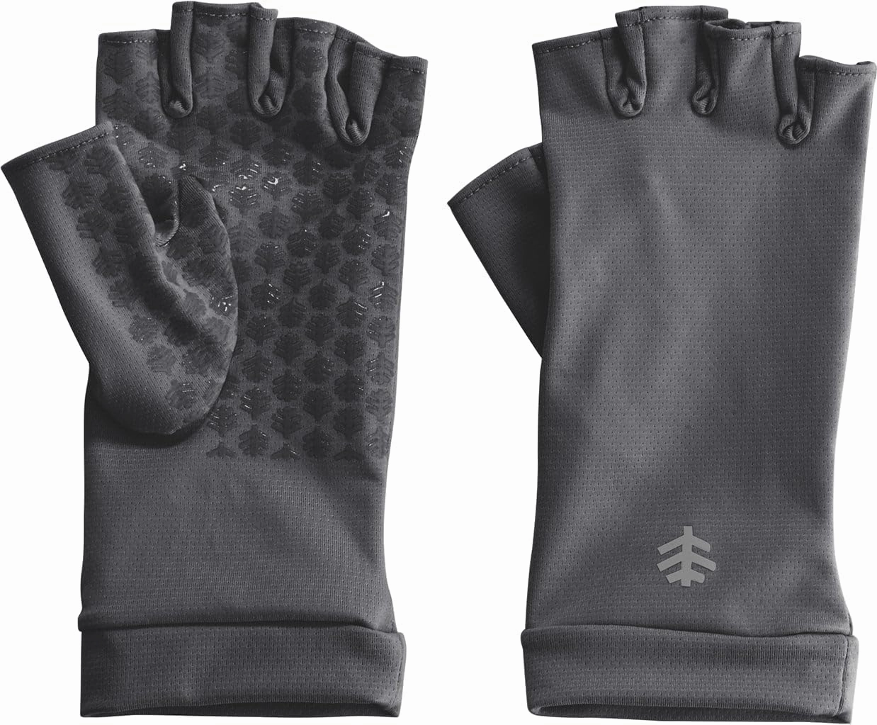 Coolibar UPF 50  Men's Women's Ouray UV Fingerless Sun Gloves - Sun Protective