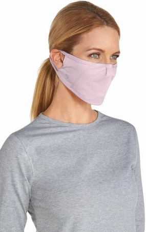 Coolibar UPF 50  Unisex Blackburn UV Mask, Sleek Grey, Small/Medium, Solid - Sun Protective