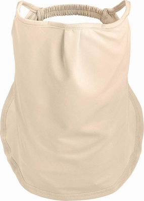 Coolibar UPF 50  Unisex Crestone UV Face Mask, Sleek Grey, Small/Medium, Solid - Sun Protective