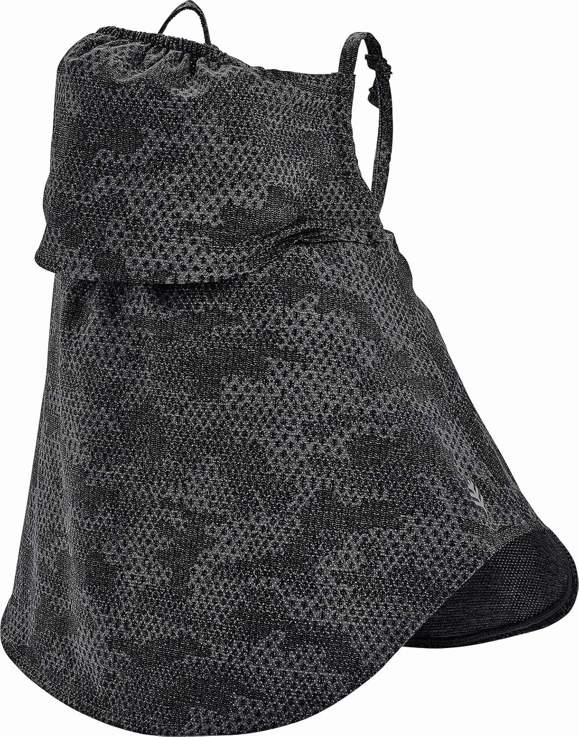 Coolibar UPF 50  Unisex Crestone UV Face Mask, Sleek Grey, Small/Medium, Solid - Sun Protective