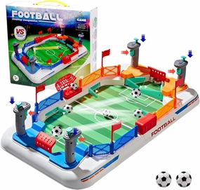 COUOMOXA Soccer Board Game for Kids: Mini Foosball Table Game - Interaction Soccer Toys for 3 4 5 6 7 8-12 Year Old Indoor Family Playroom Party - Perfect Birthday Sports Gift for Boys Girls