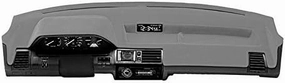 Coverking Dash Cover Mat Pad Custom Designed for Select Chevrolet Silverado 2500 HD Dashboards: Polycarpet Material, Gray