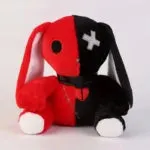 Creepy Goth Bunny Plush Toys