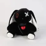 Creepy Goth Bunny Plush Toys