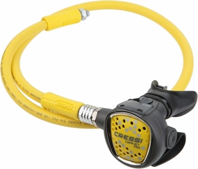 Cressi Octopus Compact for Scuba Diving Regulators - Compact, Reliable, Light and Comfortable - Made in Italy by Cressi - Quality Since 1946