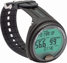 Cressi Scuba Diving Computer for Beginners - 4-Dive Modes: Air • Nitrox • Gauge • Free - Long Battery Life - Strong Backlit Display - Donatello: Made in Italy