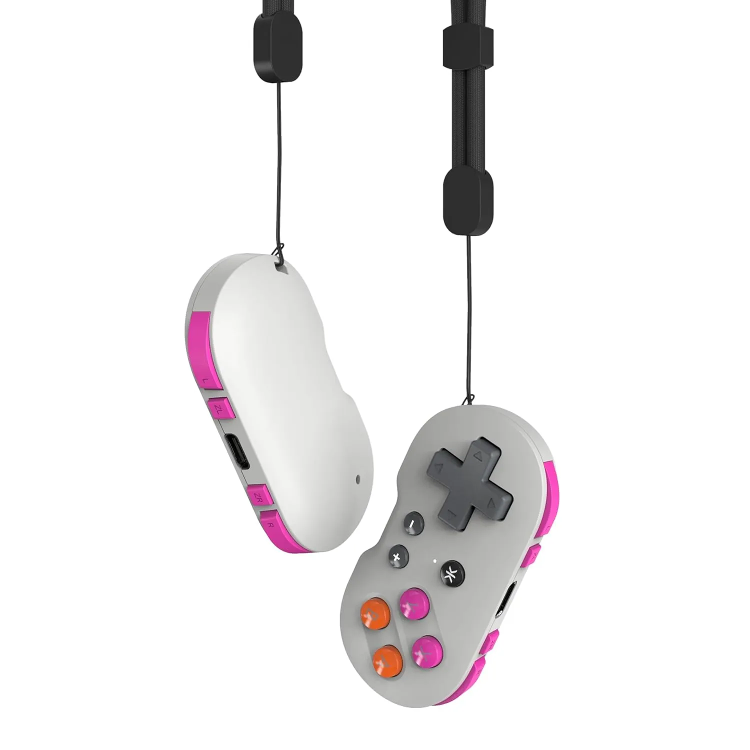 CRKD ATOM - Collectible Keychain Controller for Nintendo Switch, PC, Mac, Mobile and Smart TV (CRKD Grey)