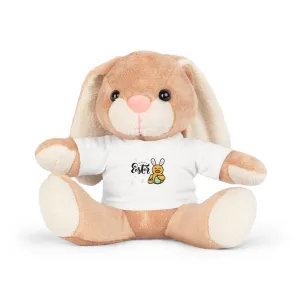 CruisingDucks Gear - Plush Easter Bunny with T-Shirt - "Hop & Quack"