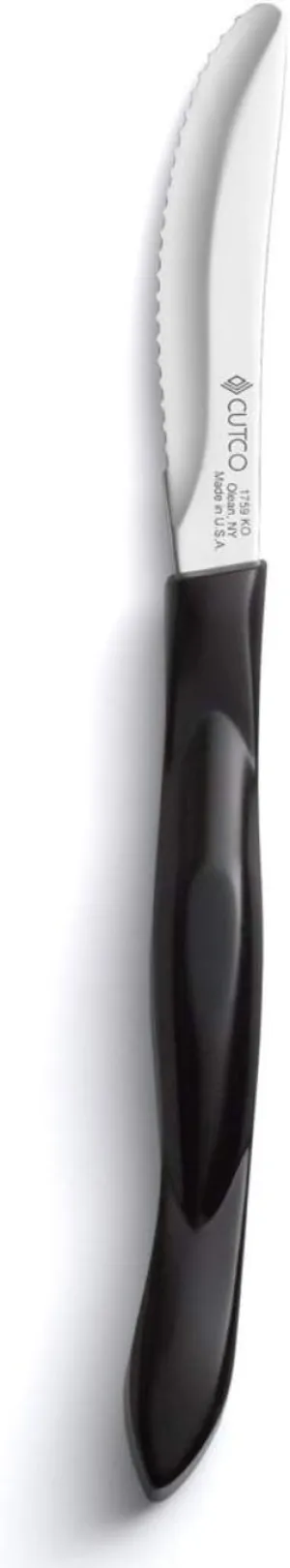 CUTCO #1865 set of 4 Black (Classic) Model 1759 Table Knives in CUTCO box