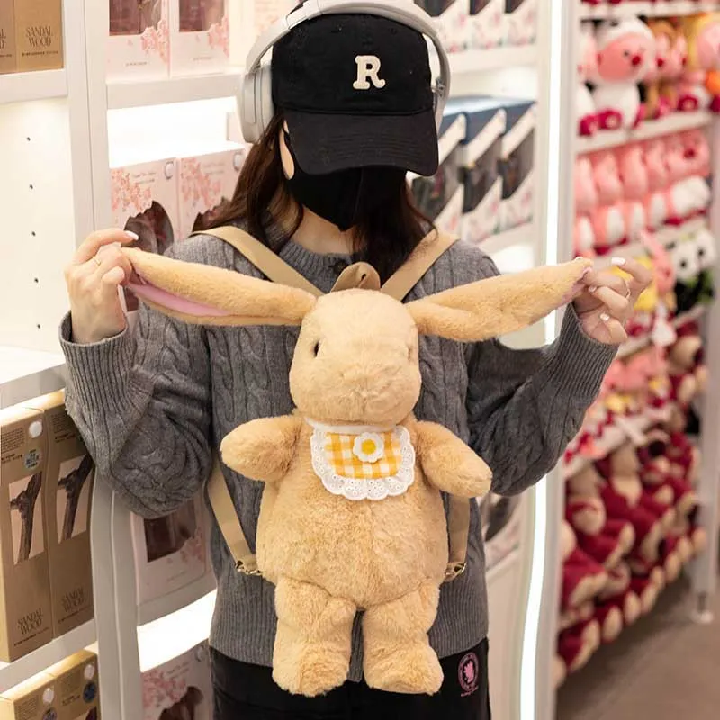 Cute Bunny Backpack Plush Bag