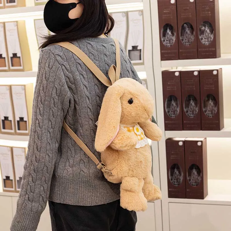 Cute Bunny Backpack Plush Bag
